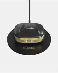 Friendie - AIR Focus ANC Matte Black and Gold Noise Cancelling Earbuds (True Wireless In Ear Headphones)