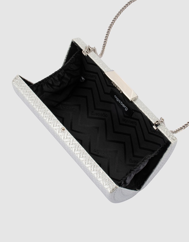 Olga Berg - Marika Embossed Clutch