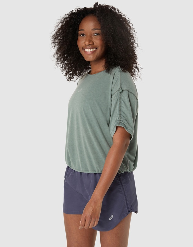 ASICS - Nagino Run Adjustable Short Sleeved Top - Women's