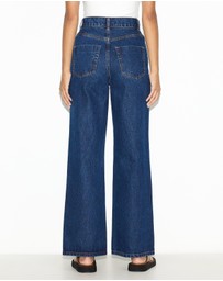 Dazie - London High Waisted Wide Leg Jeans