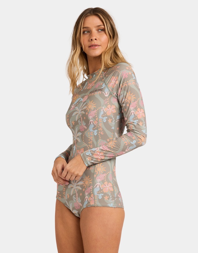 Billabong - Womens Lost In Paradise Long Sleevve Rashguard