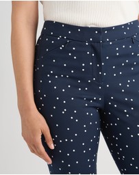 David Lawrence - Adriana Compact Cotton Pants