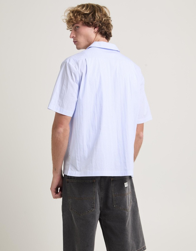 Arvust - Box Striped Short Sleeve Shirt