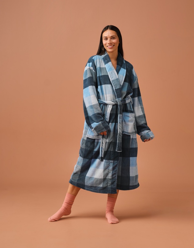 Linen House - Alec Plush Robe