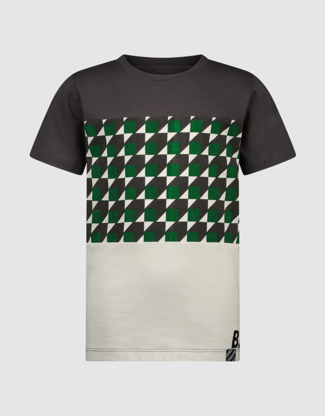 B.Nosy - Tyler Organic Colourblock T-Shirt - Kids-Teens