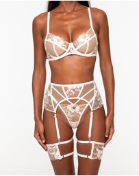 One Empire - Hattie White Lingerie Set