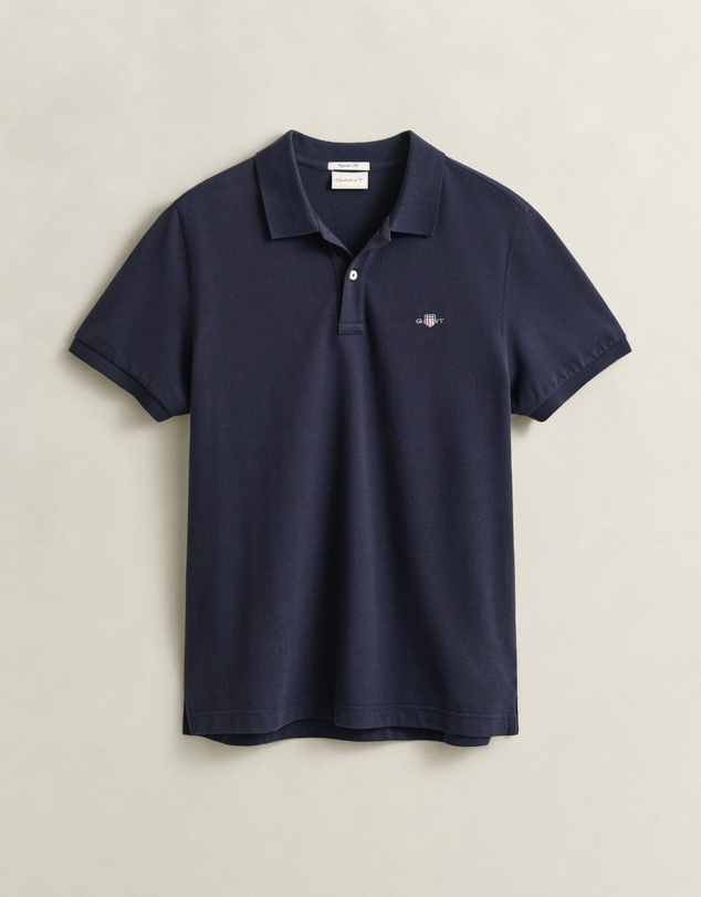 Gant - Regular Fit Shield Piqué Polo Shirt