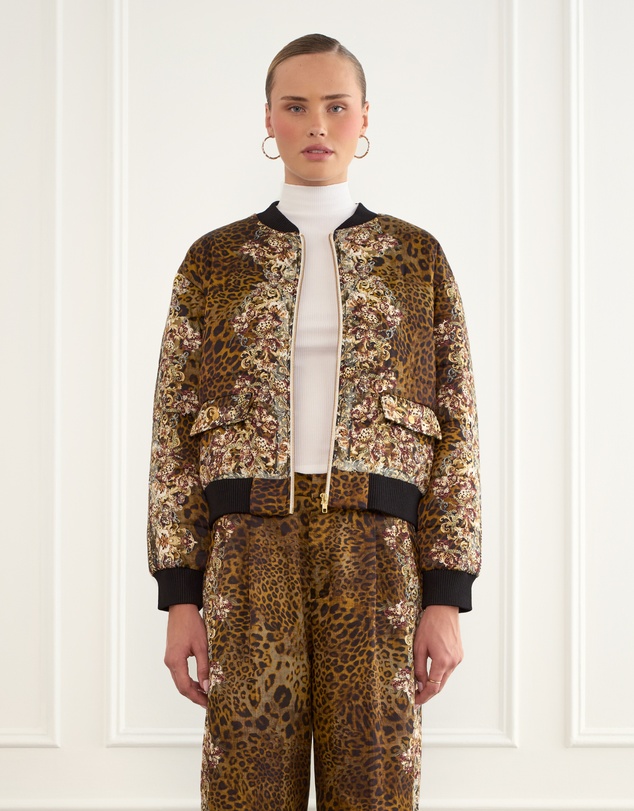 Aqua Blu Australia - Cithaeron Cameron Bomber Jacket