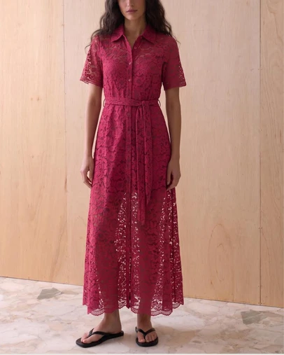Atmos&Here - Eden Lace Midi Dress
