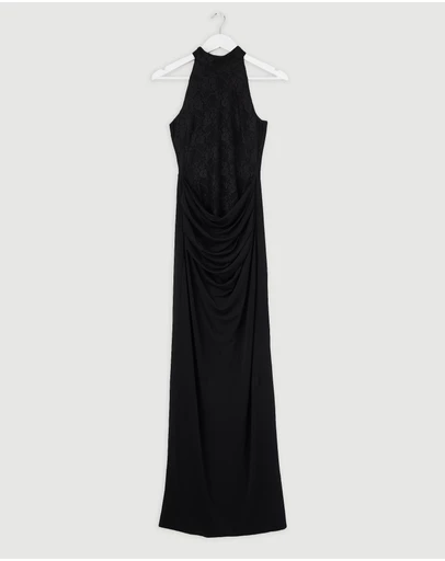 Revibe - Repaired CHANCERY Chappel Lace Midi Dress - AU 8