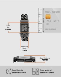 Diesel - Closer Gunmetal Analogue Watches