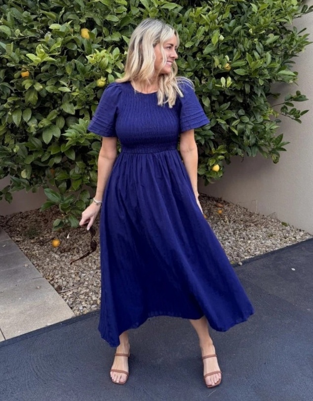 Esther & Co - Iolana Dress - Navy