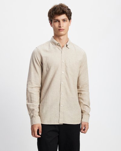 Hamilton Linen Blend LS Shirt