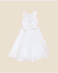 Bebe by Minihaha - Duchess Satin Full Length Dress With Low Back - Teens