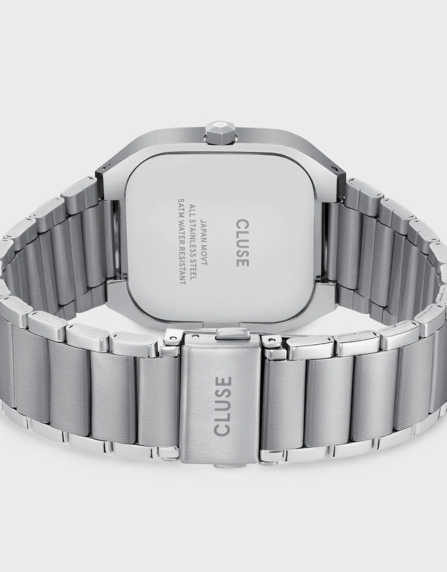 Cluse - Quadrus Steel, Blue, Silver Colour