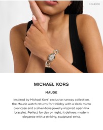 Michael Kors - Maude Silver Analogue Watch