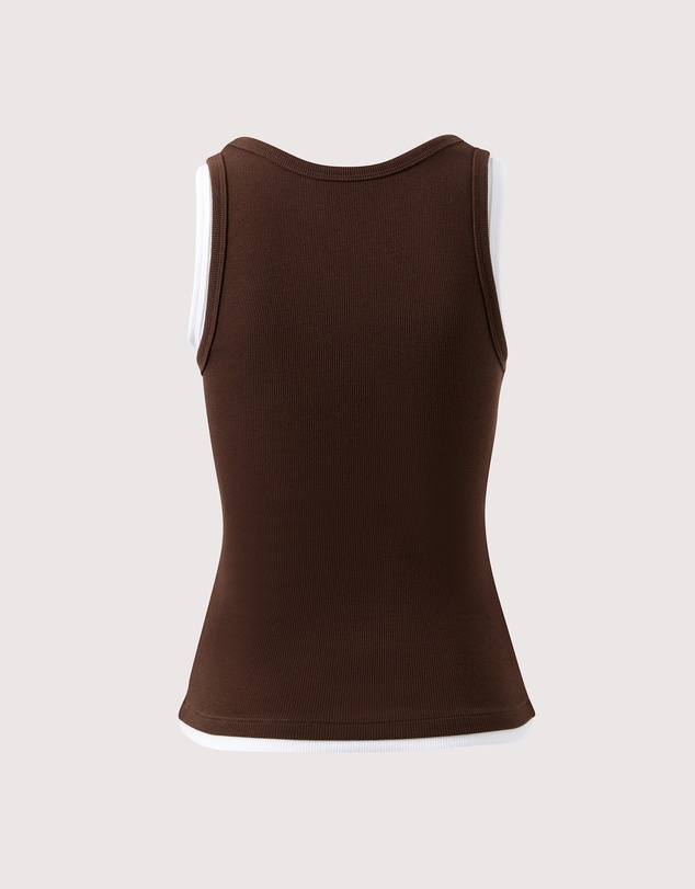 Ceres Life - Skylar Layered Rib Tank