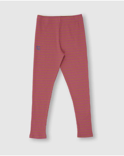 Olive & The Captain - Rose Stripe Leggings