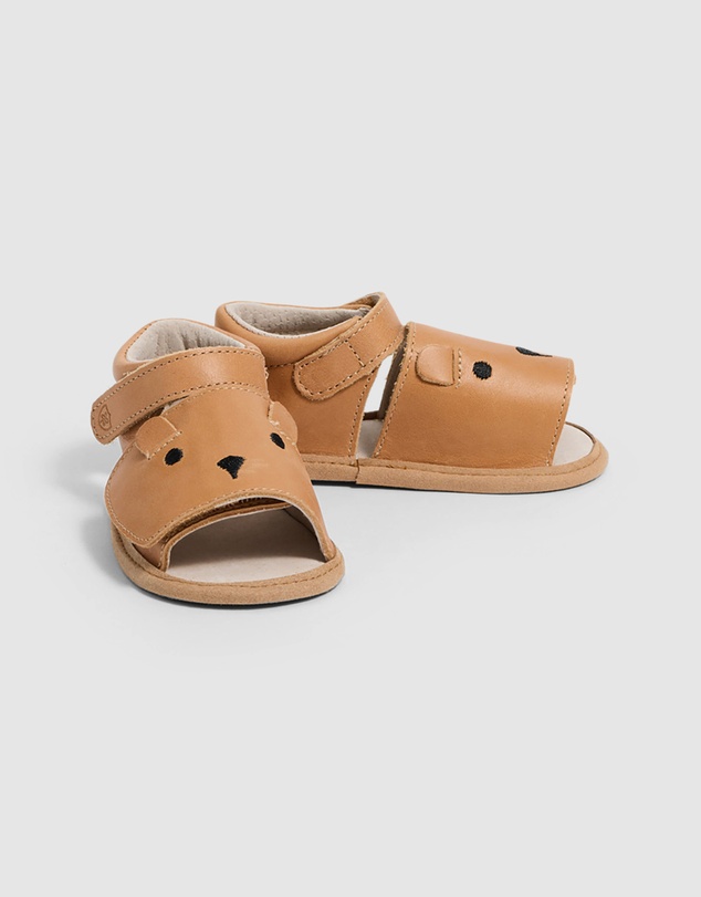 Pretty Brave - TEDDY SANDAL Tan
