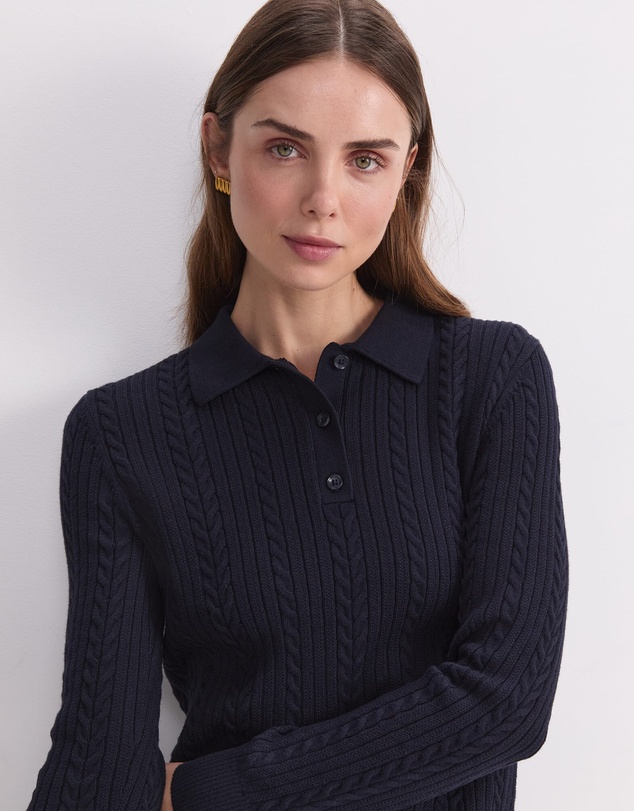 Sportscraft - Elka Baby Cable Polo