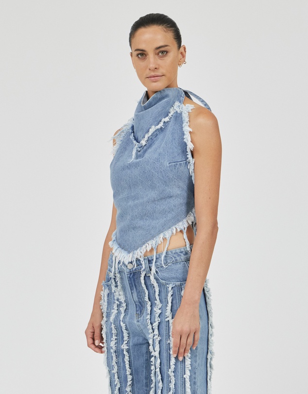 Third Form - Trace Distressed Kite Top