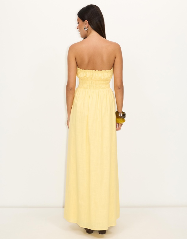 Dazie - Heatwave Strapless Maxi Dress