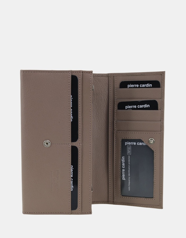 Pierre Cardin - Pierre Cardin Rustic Leather Ladies Wallet
