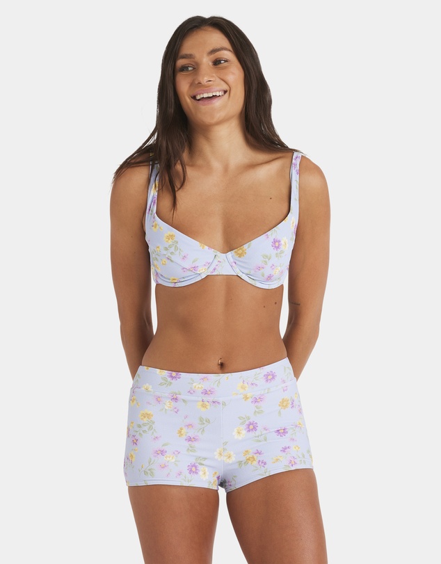 Roxy - Womens Wildflower High Waist Bikini Bottom