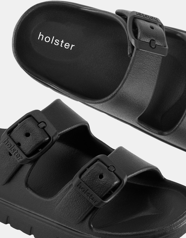 Holster - Kids Seeker EVA Slides - Black - Unisex