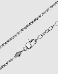 Fossil - Vintage Casual Silver-Tone Necklace