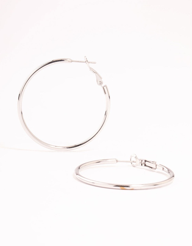 Lovisa - Surgical Steel Thin Hoop Earrings