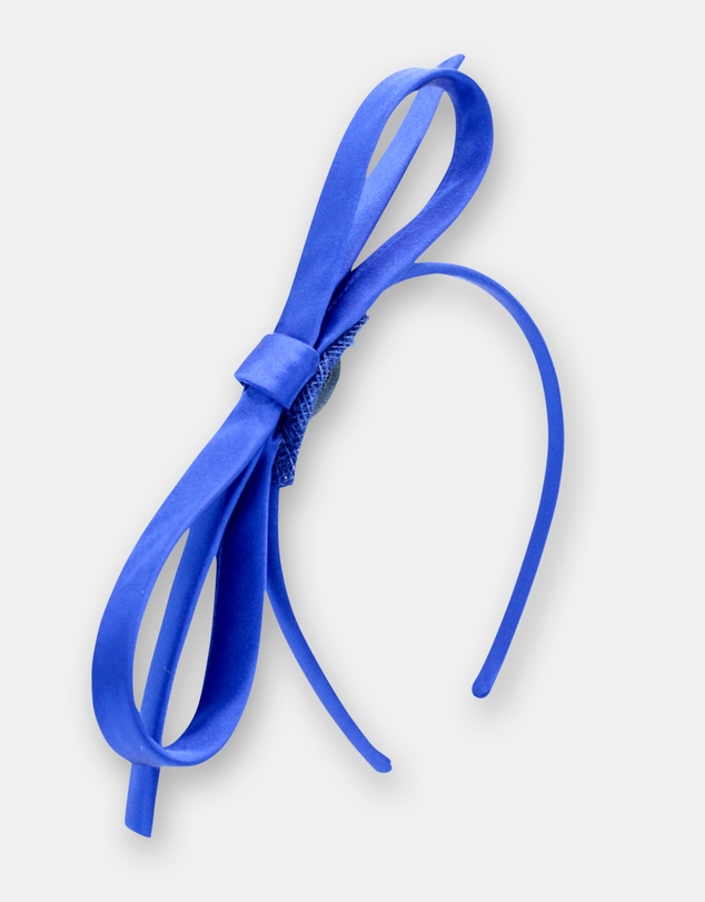 Morgan & Taylor - Abby Fascinator in Cobalt Blue