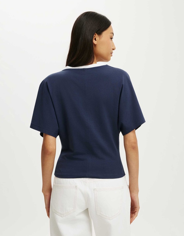 Cotton On - Blair Batwing V Neck