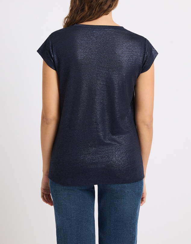 Marcs - As Love Glows Foil Linen Tee