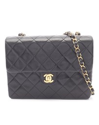 Pre-Loved by Azura Reborn - Pre-Loved Mini Square Classic Lambskin Single Flap