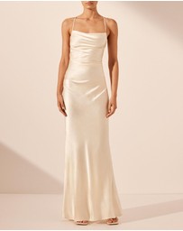 Shona Joy - La Lune Lace Back Maxi Dress