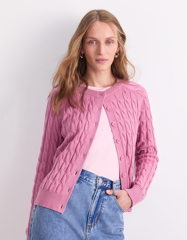 Sportscraft - Merino Cable Cardigan