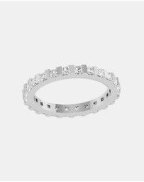 CA Jewellery - Eternity Band Ring Silver