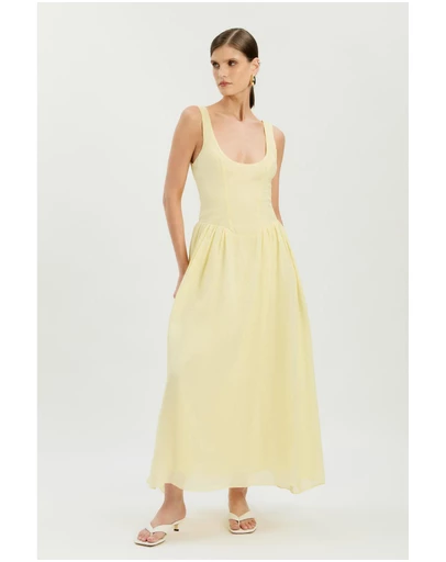 Bardot - Lawrence Scoop Neck Maxi Dress