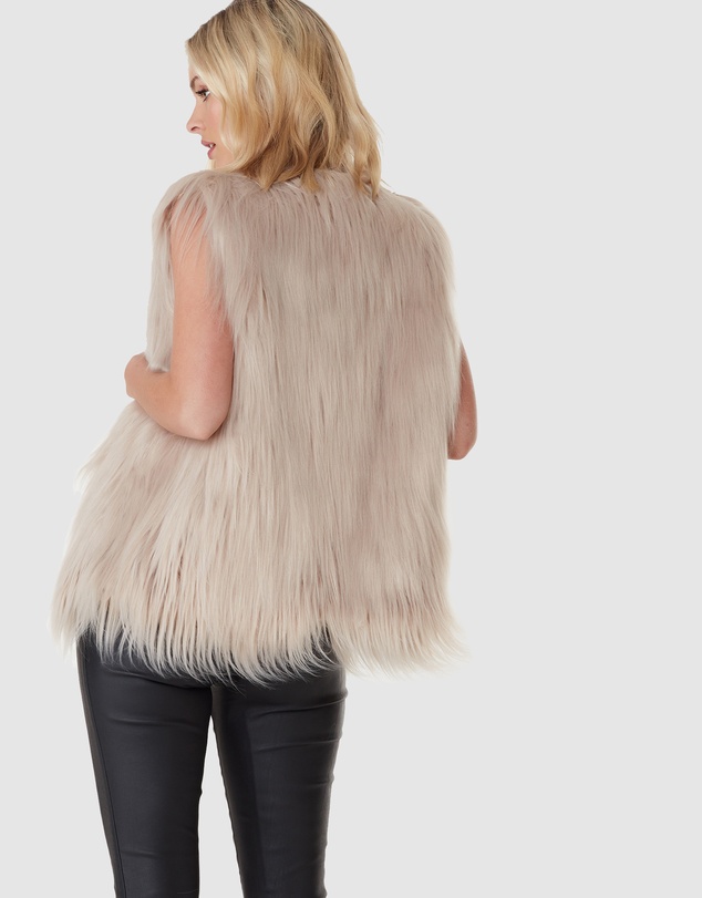 Everly Collective - Windsor Faux Fur Vest