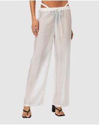 EDIKTED - Breezy Sheer Pants