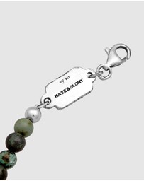 Haze & Glory - ICONIC EXCLUSIVE - Bracelet Men Turquoise Ocean 925 Sterling Silver