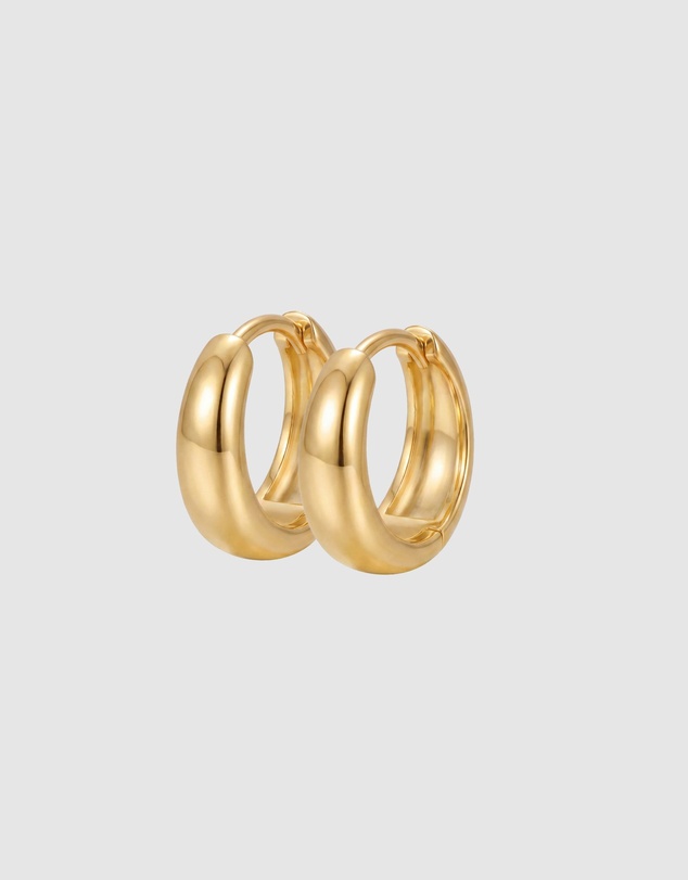 HOUSE OF SLANI - Classic Gold Selene Hoops