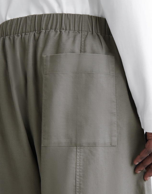 COS - Cotton Cropped Relaxed-Fit Barrel Leg Trousers
