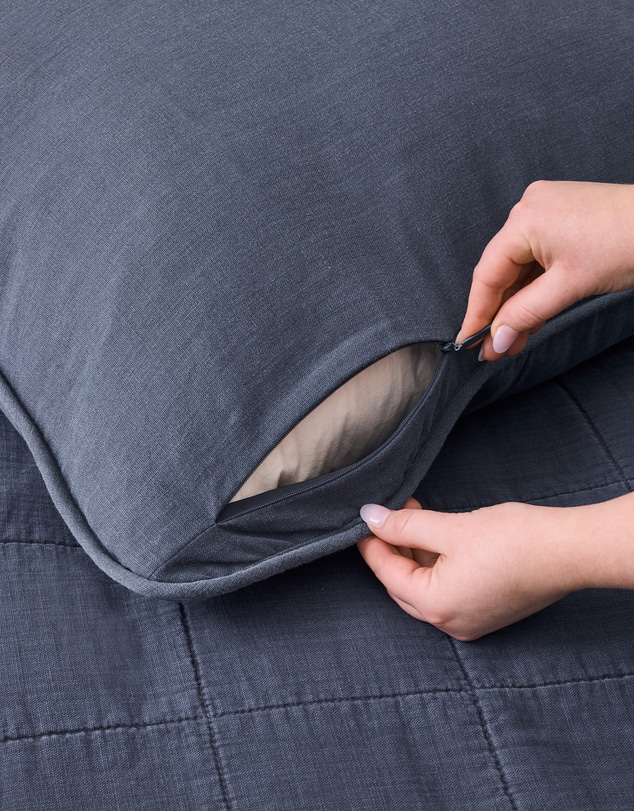 Sheet Society - Rory Washed Cotton Euro Pillowcase