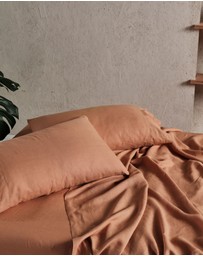 Linen House - Nimes Pure Linen Standard Pillowcase
