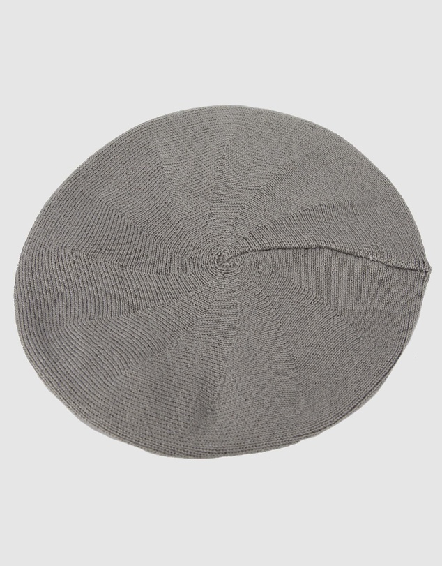 Max Alexander - European Made Grey Soft Wool Beret
