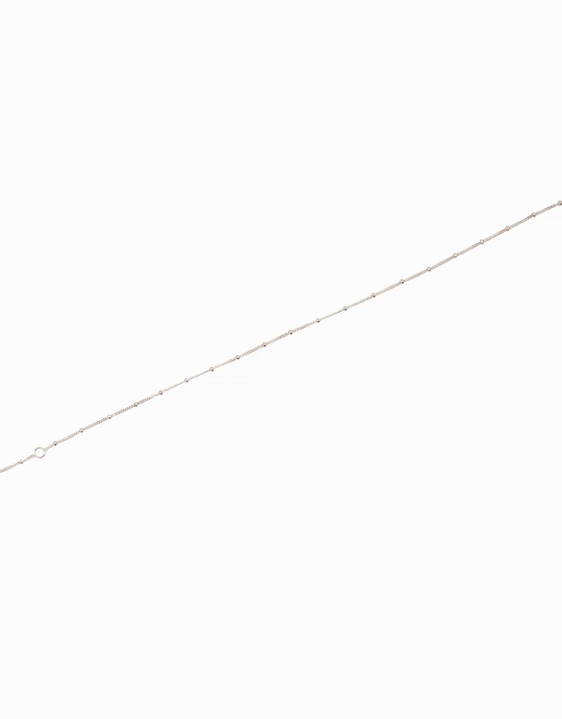 Lovisa - Sterling Silver Bead Chain Anklet