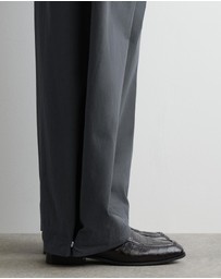 COS - Pima Cotton Barrel-Leg Trousers