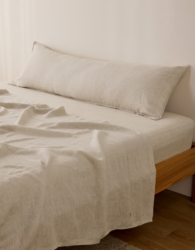 Sheet Society - Eve Linen Body Pillowcase
